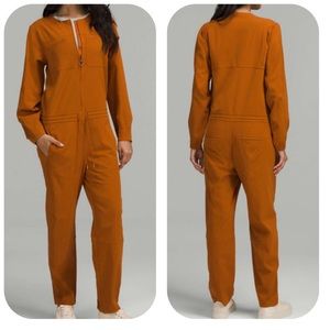 lululemon athletica Orange Jumpsuit